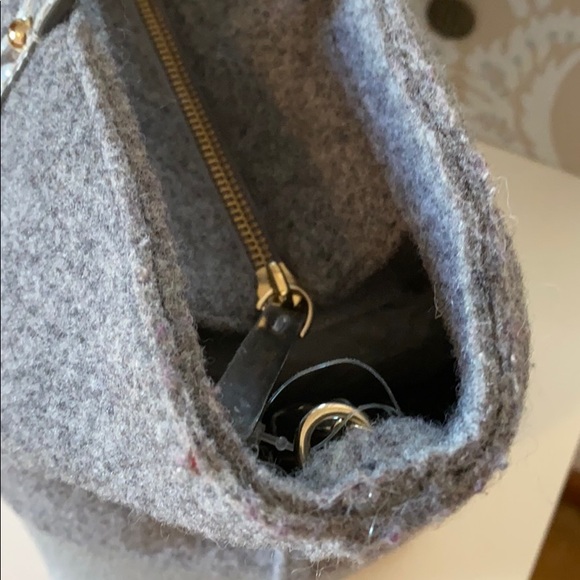 Kate Spade wool and silver sparkle bag - Picture 14 of 15